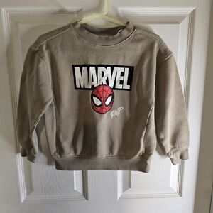 Marvel Kids Tan Spider-Man Hoodie